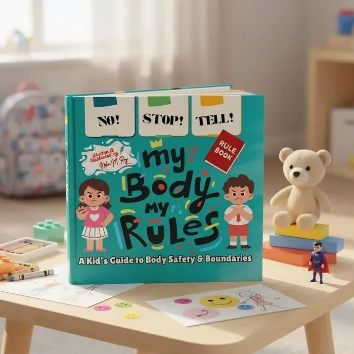 NO! STOP! TELL! My Body, My Rules!