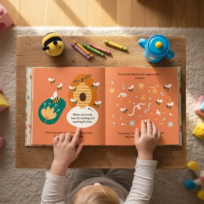 Buzz, Waggle, Build! A Bee's Busy Life — image 3